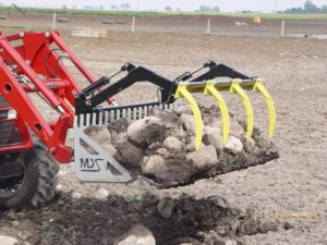 Rock Bucket Tractor Attachments
